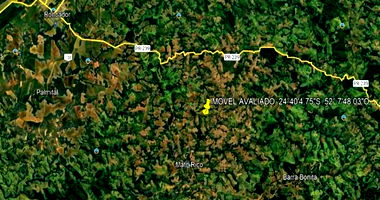 Imóvel Rural com 72.600m² Ocupado