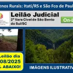 Terreno Rural amplo de 25 hectares, sem benfeitorias, mata fechada