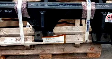 Suporte do Rolete - Escavadeira Komatsu PC2000