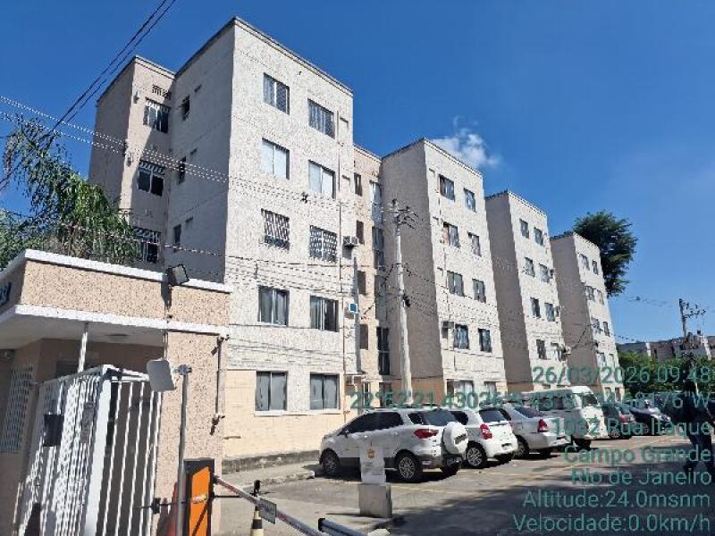 Apartamento 2 quartos, 1 vaga, 43m² - Santíssimo/RJ