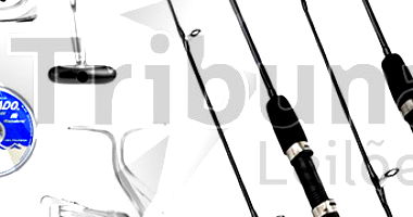 Lote de Materiais de Pesca - Itatinga - SP