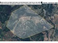 Fazenda Montana com 178,46 hectares em Colinas do Sul/GO