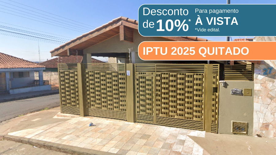 Casa na Vila Margarida com 197,80 m² em Ourinhos/SP