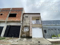 Casa com 112m² de área total, 3 quartos, 2 banheiros e 1 vaga de garagem