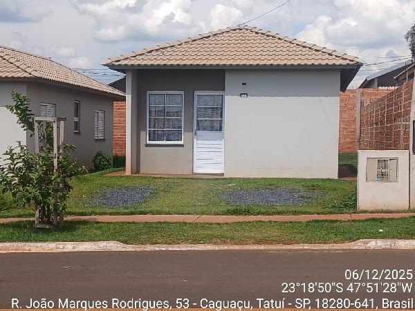 Casa em Tatuí com 2 quartos e 44m² de área privativa