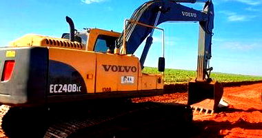 Escavadeira Hidráulica Volvo Ano 2012