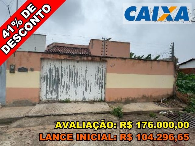 Casa 3 Quartos em Timon/MA com Garagem - 92m²