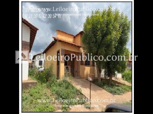 Casa 62,7m² em Demerval Lobão (PI) - 2 quartos, 1 vaga, IPTU 911359
