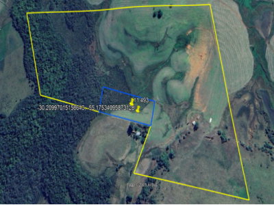 Chácara Rural Ocupada com 22.240 m² de Área Total