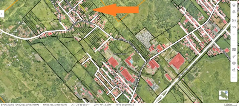 Terreno urbano amplo de 977,60 m² no Jardim Taitu, desocupado