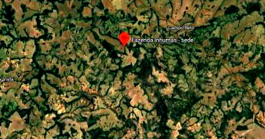 Terreno rural com benfeitorias e casa 5 cômodos