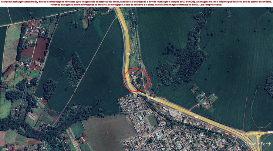 Terreno Rural com Barracão em Apucarana/PR - 2.402,70m²