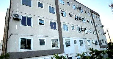 Apartamento com 2 quartos, 1 banheiro, sala e 1 vaga