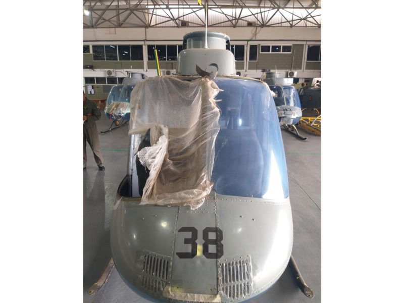 Sucata de Helicóptero Bell Jett Ranger III - Oportunidade Única