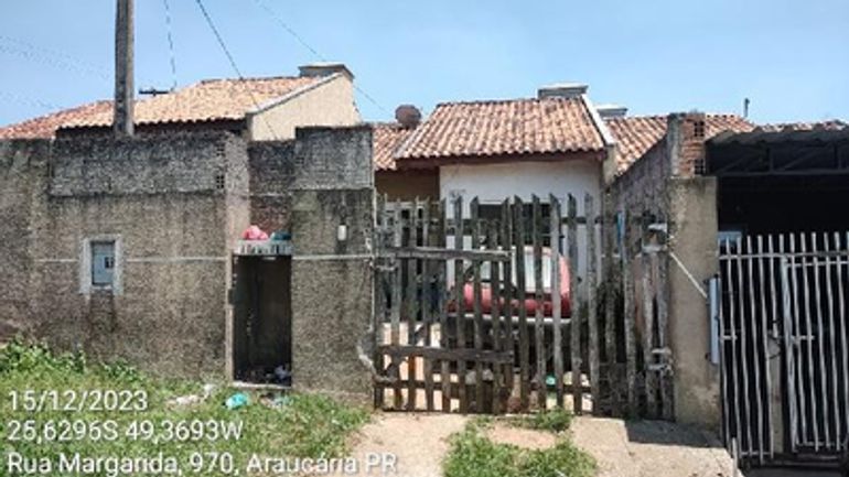 Casa 49,40m² em Araucária/PR com 2 quartos