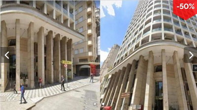 Prédio Comercial com 5 pavimentos e 2.400 m²