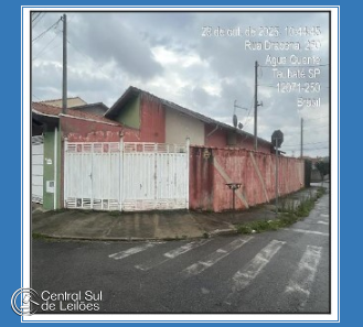 Casa em Taubaté com 3 quartos e 2 banheiros