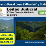 Terreno Rural com 250.000 m² em Itati/RS