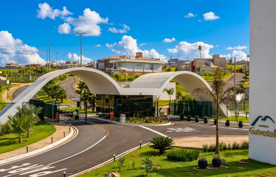 Casa de alto padrão com 288m² e piscina, 3 quartos, 1 suíte, garagem para 2 veículos.