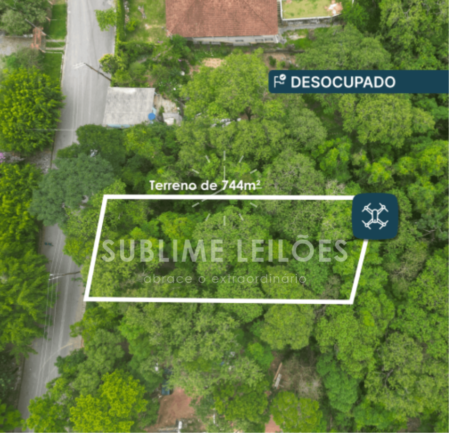 Terreno com 744m² em Mairiporã - SP