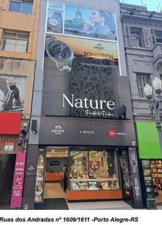 Prédio Comercial com 3 Pavimentos no Centro Histórico de Porto Alegre/RS