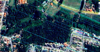 Imóvel urbano com 6 benfeitorias e área total de 60.500 m²