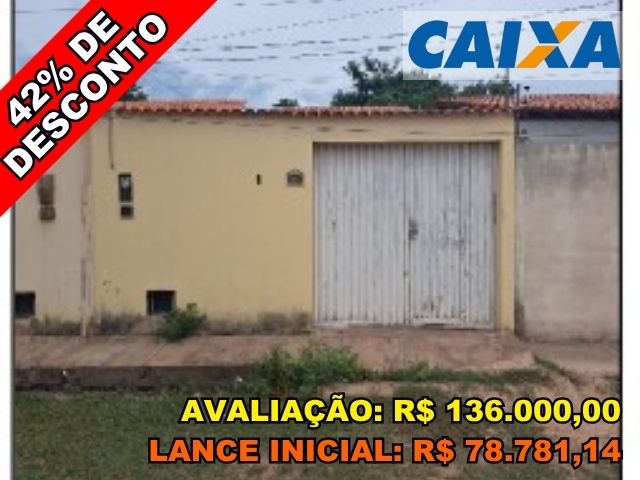 Casa com 3 quartos, 2 banheiros e 1 vaga, 66,66 m²