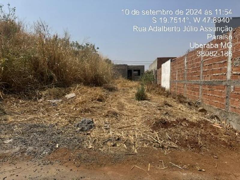 Terreno com 200m² em Uberaba/MG