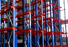 Estrutura Porta Paletes Drive In 500 Posições