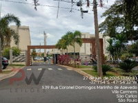 Apartamento em São Carlos/SP com 2 quartos e 1 vaga