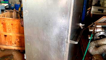 Carinho de secagem em aço inox