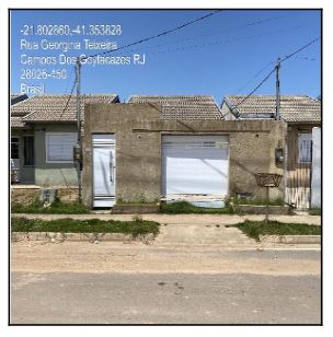 Casa com 2 Quartos e 1 Vaga em Campos dos Goytacazes