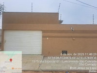 Casa com 3 quartos e 2 banheiros em Bom Jesus da Lapa/BA