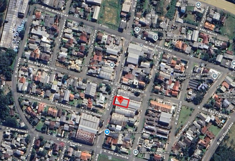 Galpão industrial com terreno amplo em São Leopoldo