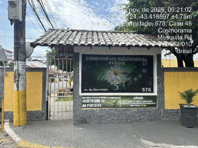 Casa com 3 quartos em Mesquita/RJ