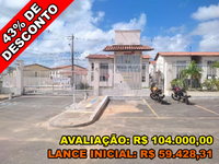 Apartamento 2 quartos, 1 banheiro, 1 vaga, 46.64m² construídos