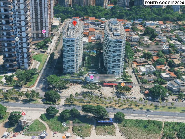 Apartamento n°916 na Av. Lúcio Costa, Barra da Tijuca - RJ