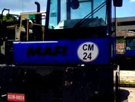 Trator de Terminal Mafi 2013 com 38.368h