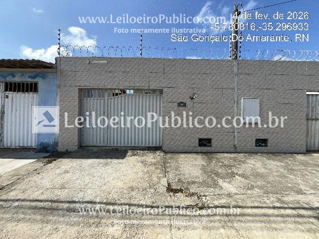 Casa 53m² com 2 quartos em São Gonçalo do Amarante - RN