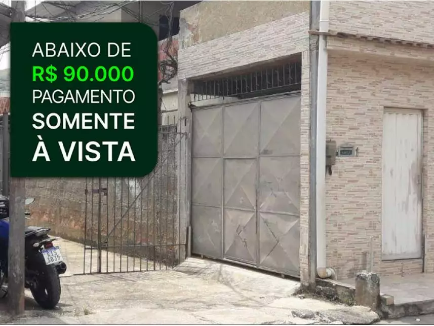 Casa em Leilão com 3 Quartos e 2 Banheiros