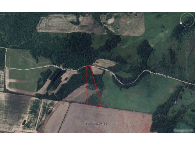 Fração ideal 2 hectares com casa mista e galpão
