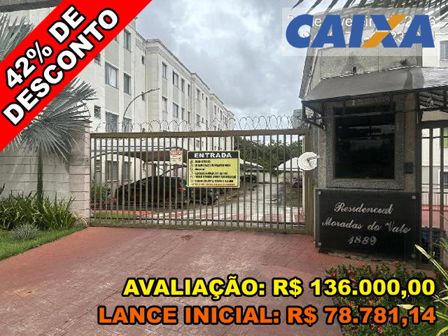 Apartamento com 2 Quartos e Vaga de Garagem em Sete Lagoas