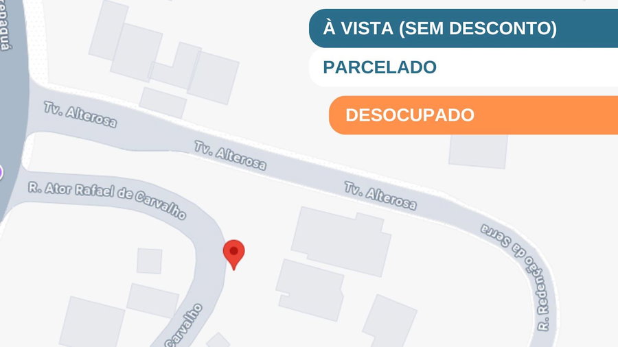 Casa com 483m², 3 quartos, desocupada em Itanhangá