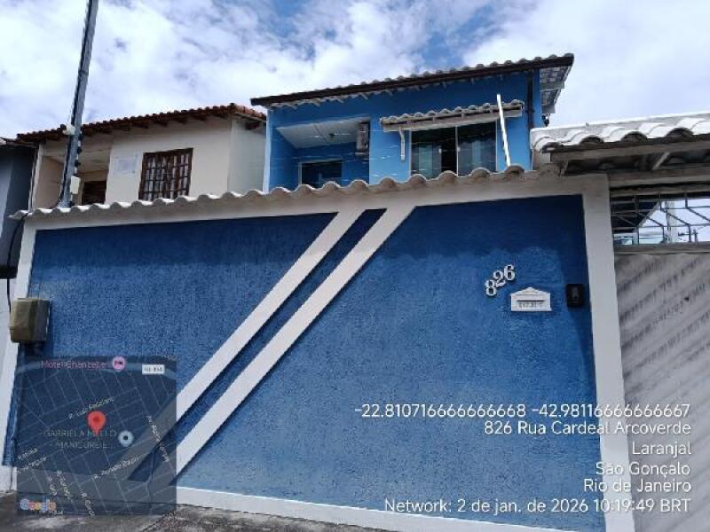 Casa com 130m² em Laranjal, 3 quartos, desocupada