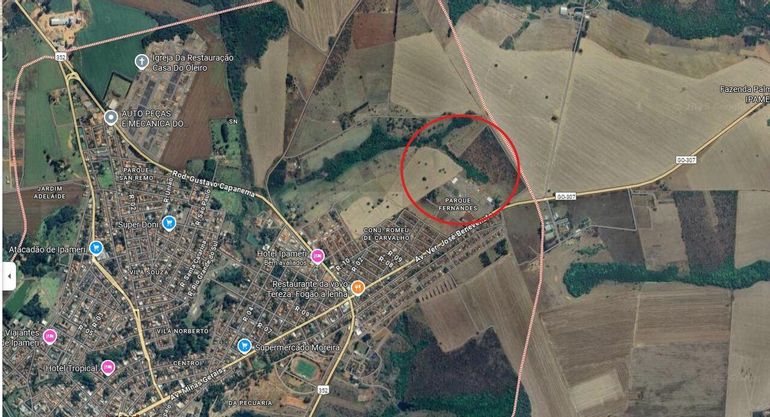 Área de 3.000m² residencial com matrícula e ocupação
