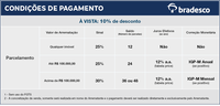 Apartamento com 55,32m², 1 vaga, 1 quarto