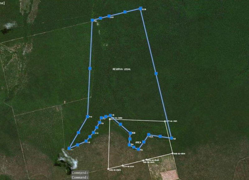 Terreno Rural Desocupado com 183,64 hectares em Guaraí/TO