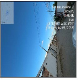 Casa com 3 quartos, varanda e área de serviço, 54,59 m²