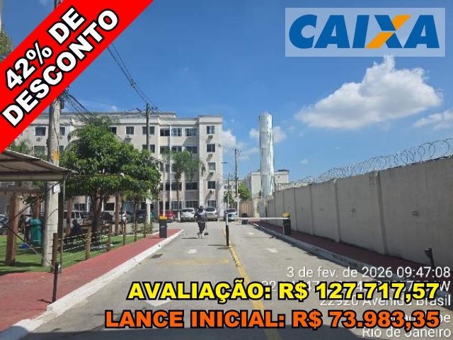 Apartamento 2 quartos, 44.76m² em Guadalupe, Rio de Janeiro