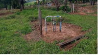 Fazenda com Plantação de Algodão e Edificação Rural